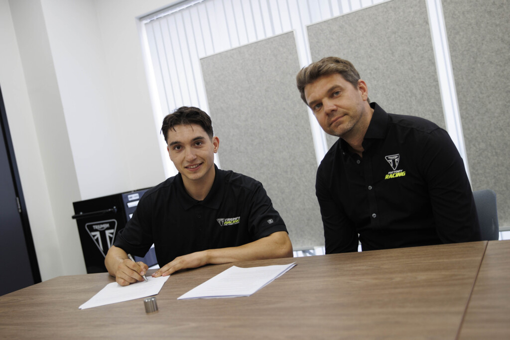 Triumph Factory Racing’S Guillem Farres Steps Up To The MXGP Class For 2027 And Beyond